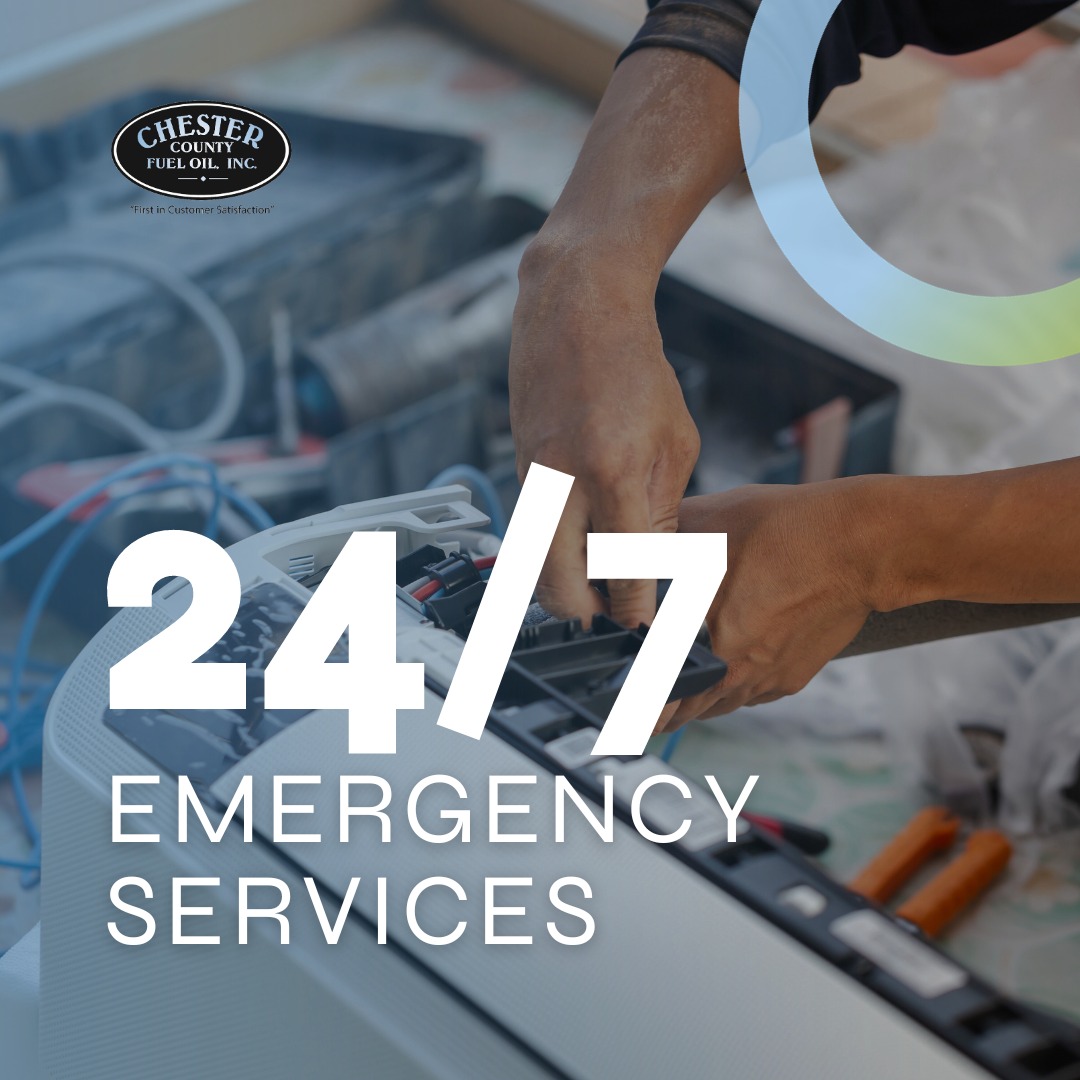 Chester County Fuel Oil 24/7 emergency HVAC services in Phoenixville, PA