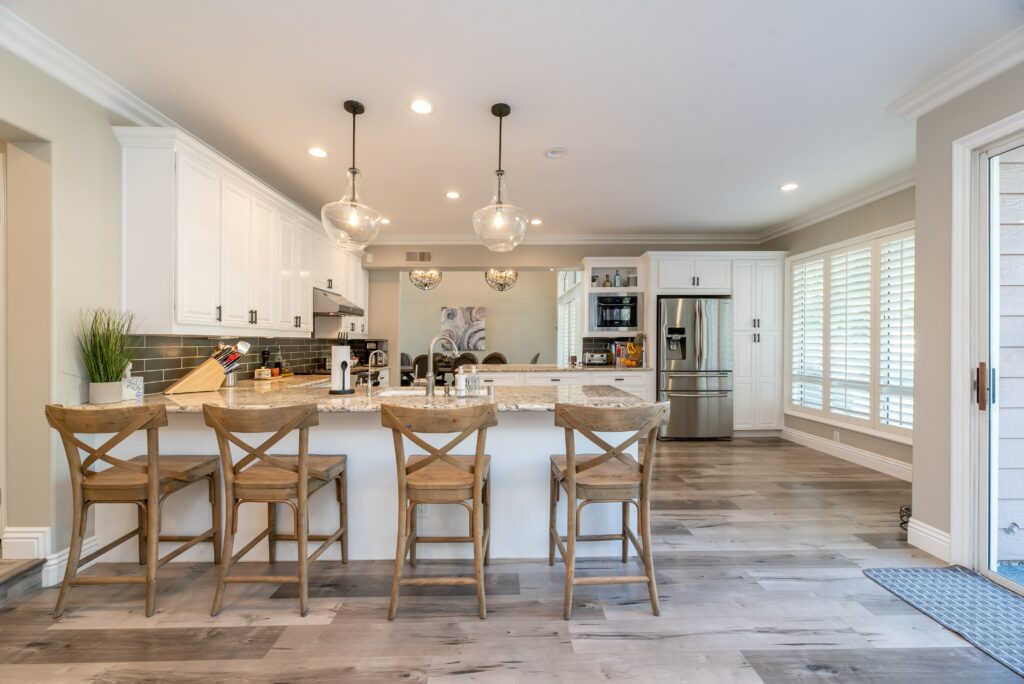 a beautiful bright kitchen filled with natural light and fresh healthy air